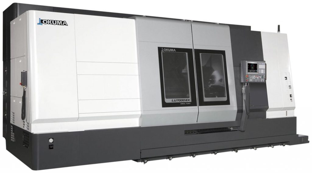Strung cu două turele Okuma LU7000 EX