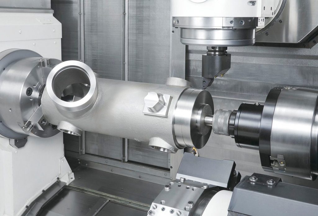 Strung multifuncțional CNC Okuma cu cap de frezare mobil Strung multifuncțional CNC Okuma cu cap de frezare mobil