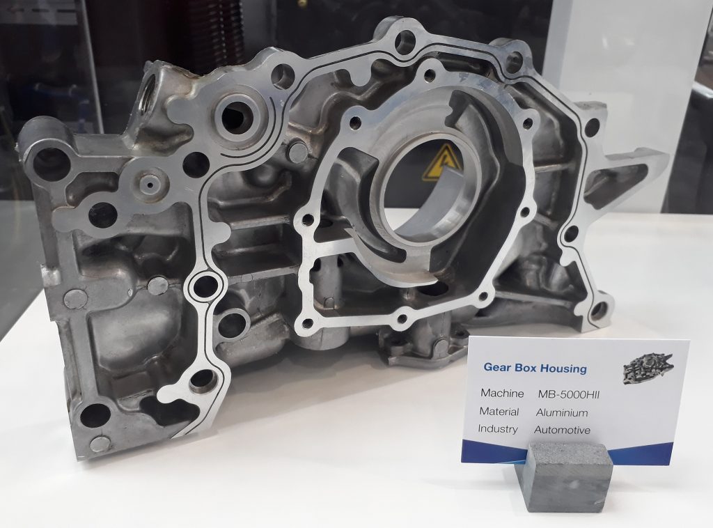 Okuma MB-5000HII piesă demo - soluții prelucrare industria auto