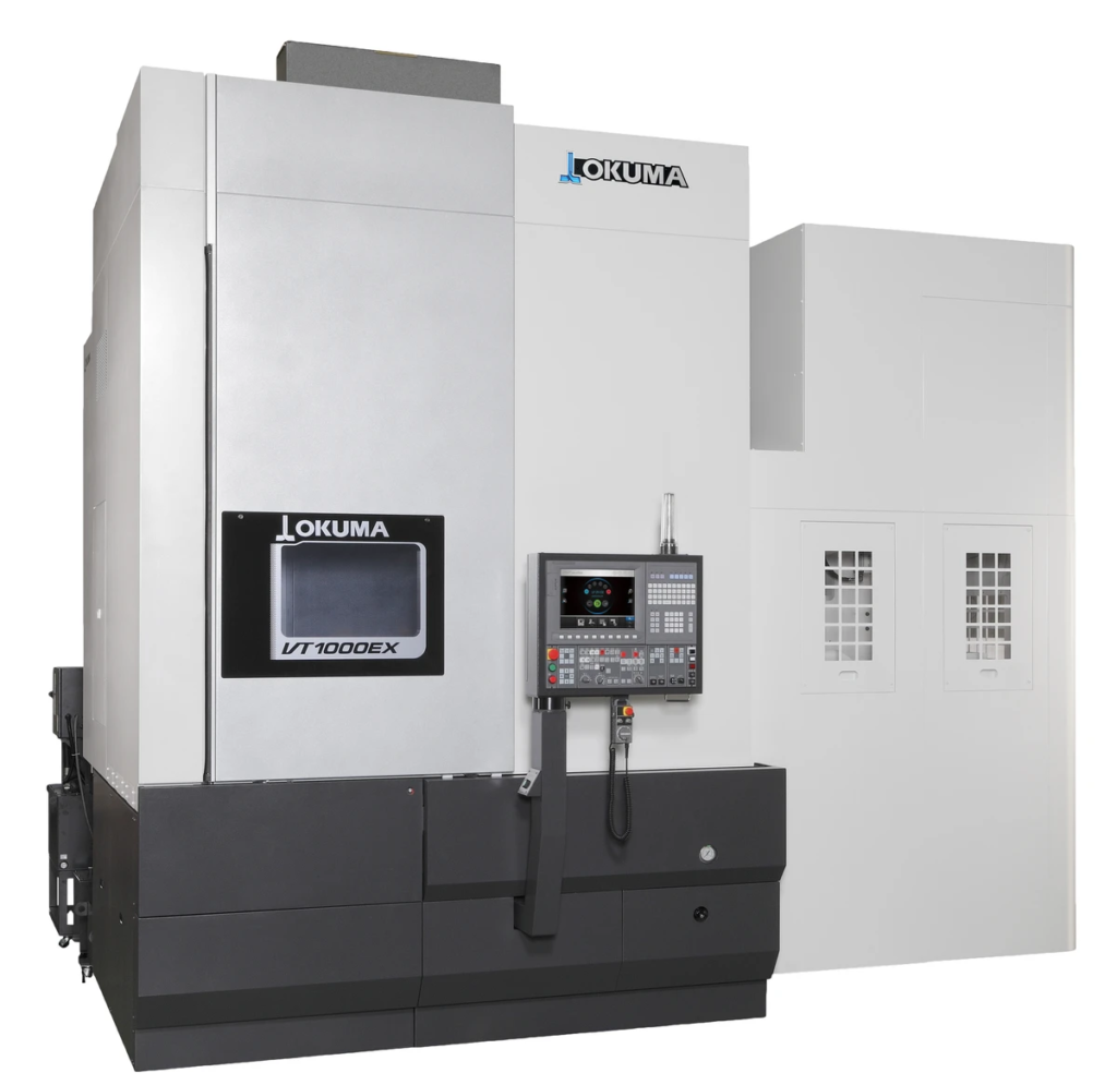 Strungul vertical puternic Okumas VT1000EX